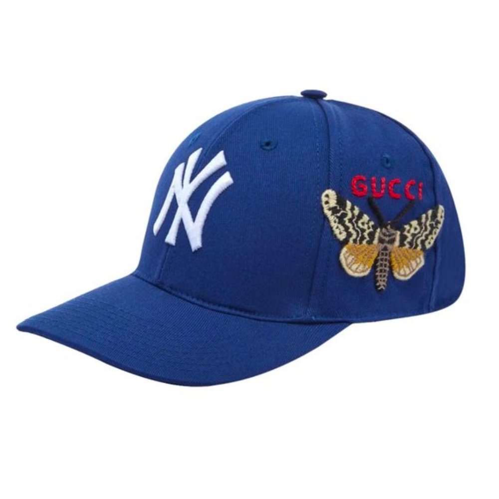 Gucci | NY Yankees Patch Unisex Baseball Cap Hat